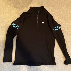 Black quarter zip